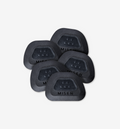 Misen carbon steel pan seasoning pucks set of 5 dark gray